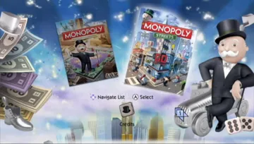 Monopoly screen shot title